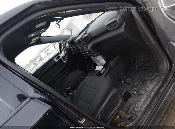1FM5K8AB7NGA42285 2022 FORD POLICE INTERCEPTOR Black Սալոնի դիմացի տեսք