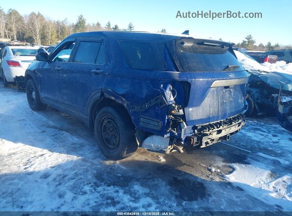 1FM5K8AB8LGA41904 2020 FORD POLICE INTERCEPTOR Blue უკანა მარცხენა