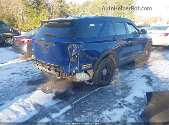 1FM5K8AB8LGA41904 2020 FORD POLICE INTERCEPTOR Blue უკანა მარჯვენა
