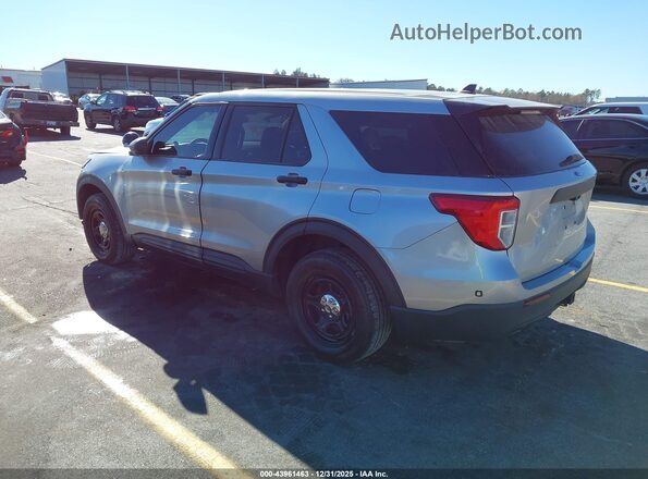 1FM5K8AB8NGA26984 2022 FORD POLICE INTERCEPTOR Silver უკანა მარცხენა