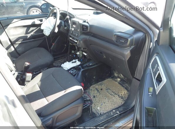 1FM5K8AB8NGA26984 2022 FORD POLICE INTERCEPTOR Silver წინა სალონის ხედი