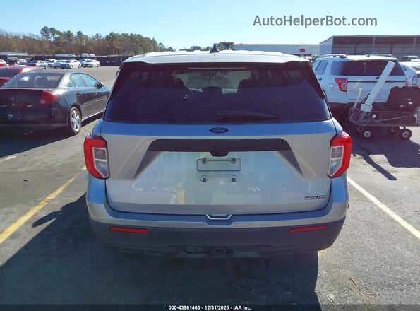 1FM5K8AB8NGA26984 2022 FORD POLICE INTERCEPTOR Silver 