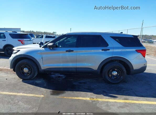 1FM5K8AB8NGA26984 2022 FORD POLICE INTERCEPTOR Silver სალონის 360-გრადუსიანი ხედი