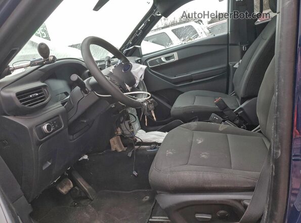 1FM5K8AB8PGA36479 2023 FORD FORD EXPLORER Синий Вид салона спереди