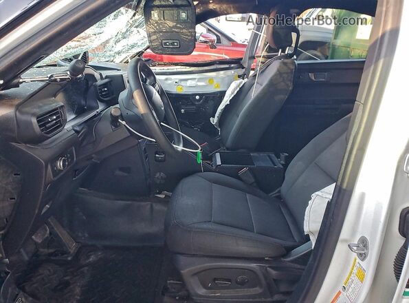 1FM5K8AB9NGA54681 2022 FORD FORD EXPLORER Белый Вид салона спереди