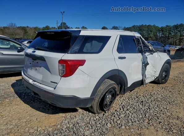 1FM5K8AB9NGA54681 2022 FORD FORD EXPLORER Белый Задняя правая четверть
