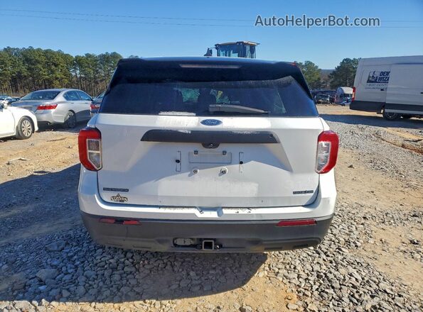 1FM5K8AB9NGA54681 2022 FORD FORD EXPLORER Белый Вид сзади