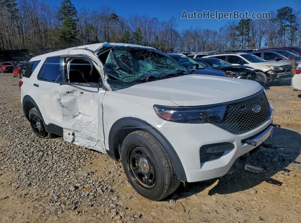 1FM5K8AB9NGA54681 2022 FORD FORD EXPLORER Белый Передняя правая четверть
