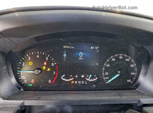1FM5K8AB9NGA54681 2022 FORD FORD EXPLORER Белый Вид щитка приборов