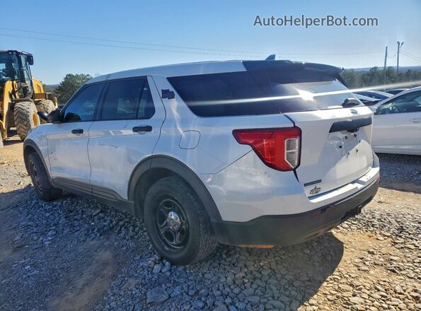 1FM5K8AB9NGA54681 2022 FORD FORD EXPLORER Белый Задняя левая четверть