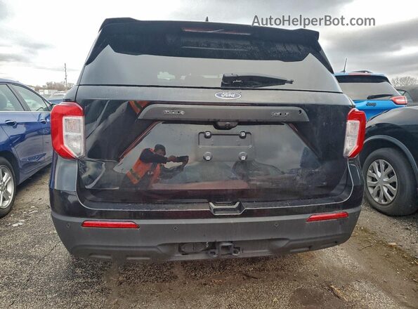 1FM5K8AC2RGA47859 2024 FORD FORD EXPLORER Black Вид ззаду