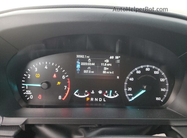 1FM5K8AC2RGA47859 2024 FORD FORD EXPLORER Black Вид щитка приладів