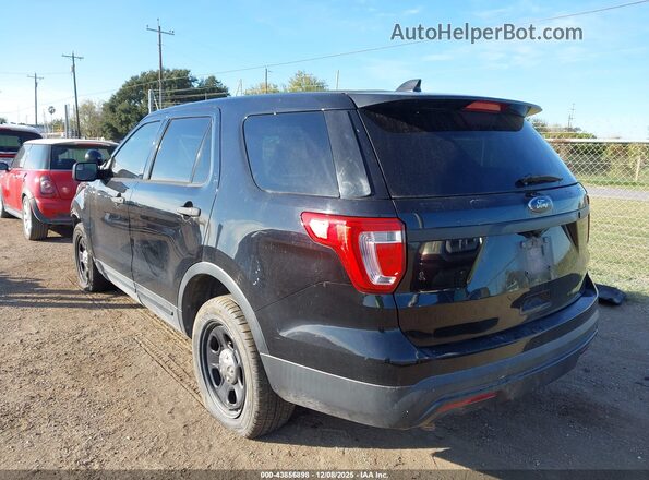 1FM5K8AR1GGA28124 2016 FORD UTILITY POLICE INTERCEPTOR Black Հետևի ձախ