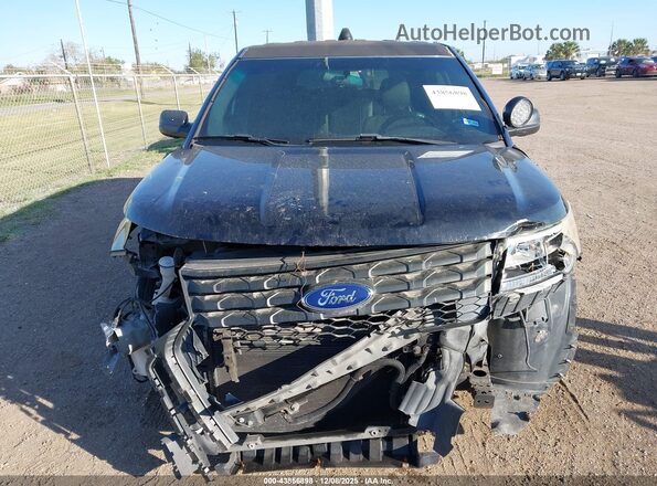 1FM5K8AR1GGA28124 2016 FORD UTILITY POLICE INTERCEPTOR Black Սարքավորումների վահանակի տեսք