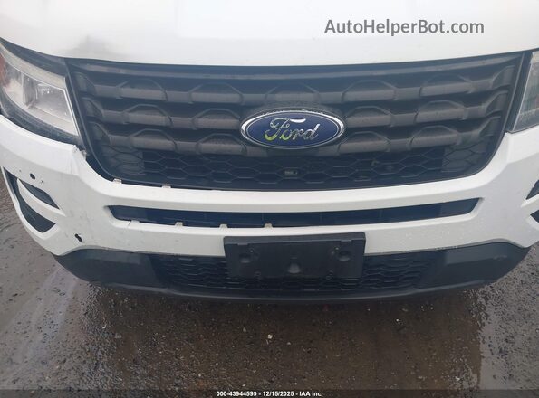 1FM5K8AR5GGA47243 2016 FORD UTILITY POLICE INTERCEPTOR White 