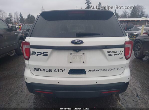 1FM5K8AR5GGA47243 2016 FORD UTILITY POLICE INTERCEPTOR White 