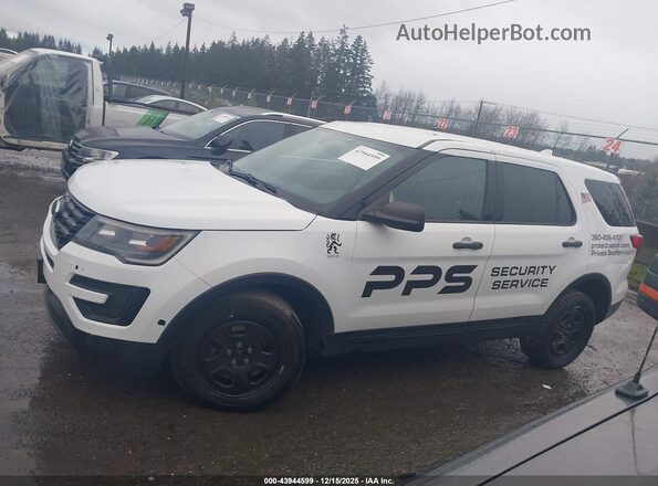 1FM5K8AR5GGA47243 2016 FORD UTILITY POLICE INTERCEPTOR White Панорамний вид салону 360°