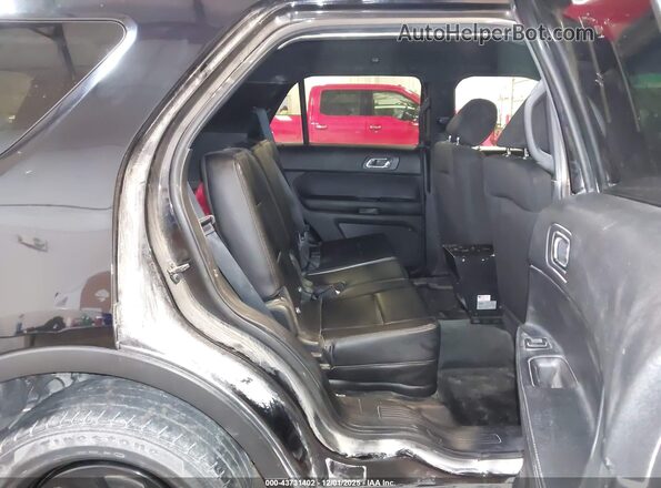 1FM5K8AR5HGA79014 2017 FORD UTILITY POLICE INTERCEPTOR Black VIN კოდის სტიკერის ხედი