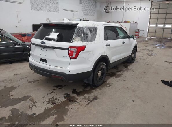 1FM5K8AR9GGA37332 2016 FORD UTILITY POLICE INTERCEPTOR Black უკანა მარჯვენა