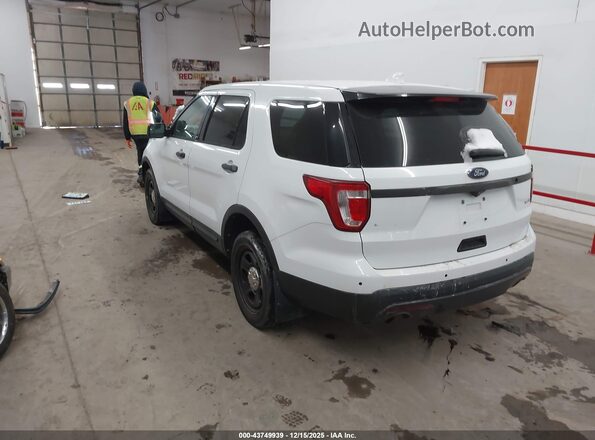 1FM5K8AR9GGA37332 2016 FORD UTILITY POLICE INTERCEPTOR Black უკანა მარცხენა