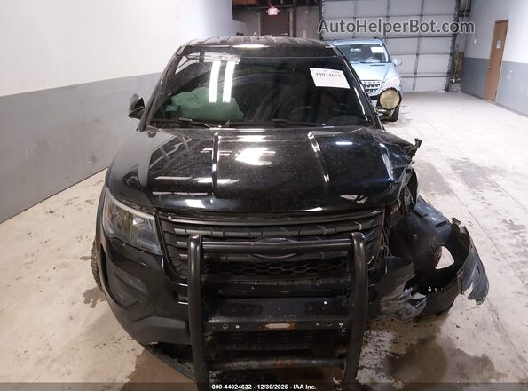 1FM5K8AR9GGA77863 2016 FORD UTILITY POLICE INTERCEPTOR Черный Вид щитка приборов