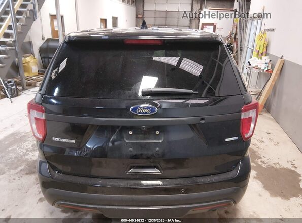 1FM5K8AR9GGA77863 2016 FORD UTILITY POLICE INTERCEPTOR Черный 