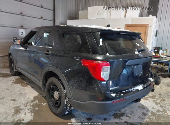 1FM5K8AW3LGA95369 2020 FORD POLICE INTERCEPTOR Черный Задняя левая четверть