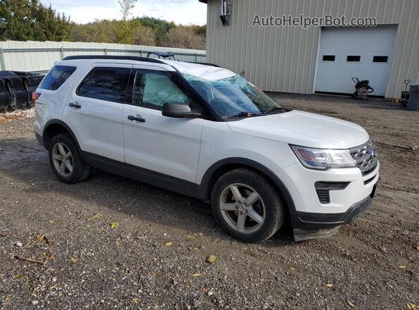 1FM5K8B85KGA14922 2019 FORD FORD EXPLORER White Front right
