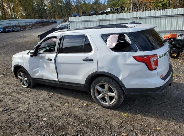 1FM5K8B85KGA14922 2019 FORD FORD EXPLORER White Rear left