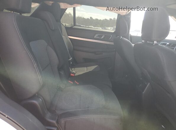 1FM5K8D83JGA56856 2018 FORD FORD EXPLORER White Rear interior view