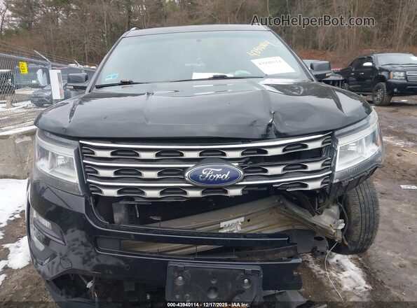 1FM5K8D87GGA92784 2016 FORD FORD EXPLORER Черный Вид щитка приборов