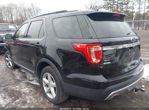 1FM5K8D87GGA92784 2016 FORD FORD EXPLORER Черный Задняя левая четверть