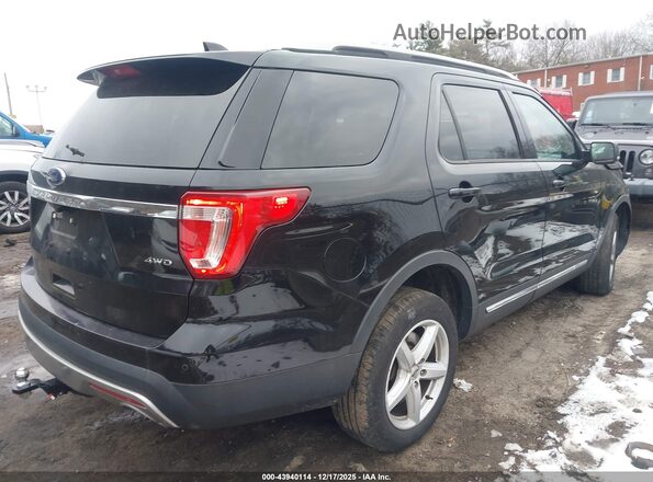 1FM5K8D87GGA92784 2016 FORD FORD EXPLORER Черный Задняя правая четверть