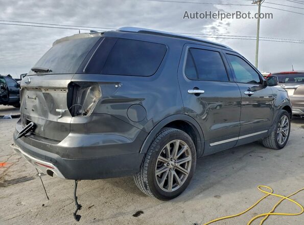 1FM5K8F80GGC15418 2016 FORD FORD EXPLORER Серый Задняя правая четверть