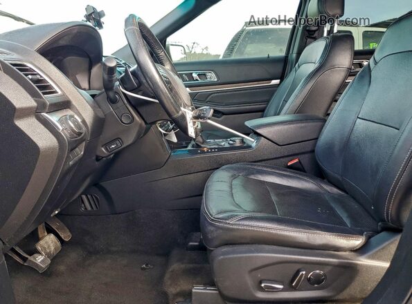 1FM5K8F80GGC15418 2016 FORD FORD EXPLORER Серый Вид салона спереди