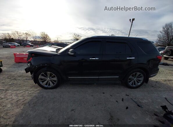 1FM5K8F89JGA15645 2018 FORD FORD EXPLORER Черный Панорамный вид салона 360°