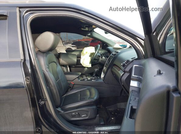 1FM5K8F89JGA15645 2018 FORD FORD EXPLORER Черный Вид салона спереди