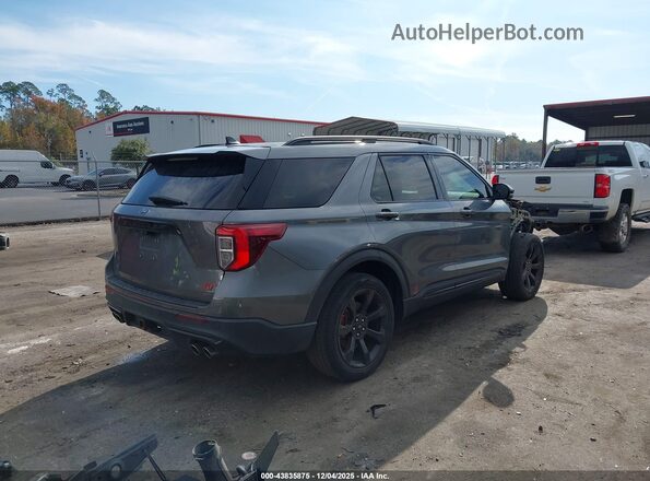1FM5K8GC2NGA07489 2022 FORD FORD EXPLORER Серый Задняя правая четверть
