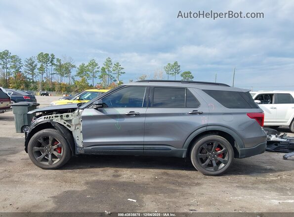 1FM5K8GC2NGA07489 2022 FORD FORD EXPLORER Серый Панорамный вид салона 360°