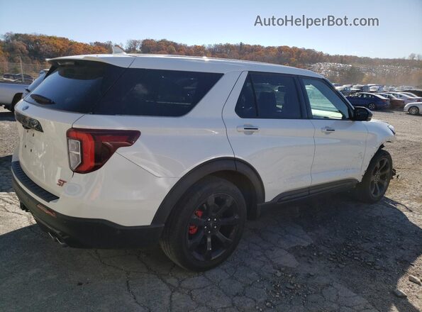 1FM5K8GC9NGC31648 2022 FORD FORD EXPLORER White Задня права чверть