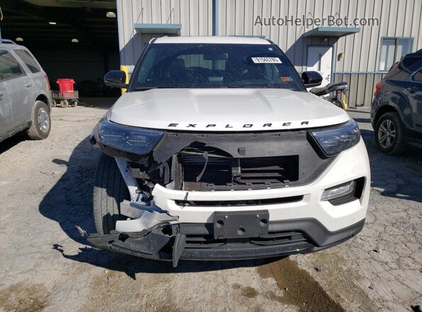1FM5K8GC9NGC31648 2022 FORD FORD EXPLORER White Вид спереду