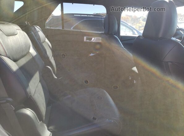 1FM5K8GC9NGC31648 2022 FORD FORD EXPLORER White Вид задньої частини салону
