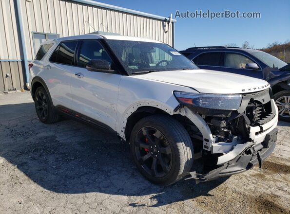 1FM5K8GC9NGC31648 2022 FORD FORD EXPLORER White Передня права чверть