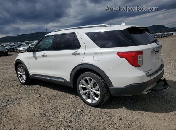 1FM5K8HC1MGC19510 2021 FORD FORD EXPLORER White უკანა მარცხენა