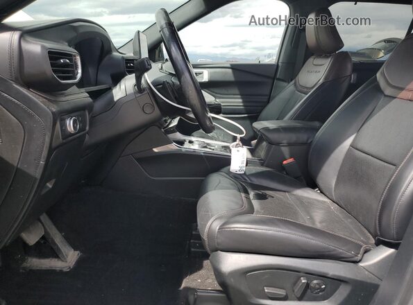 1FM5K8HC1MGC19510 2021 FORD FORD EXPLORER White წინა სალონის ხედი