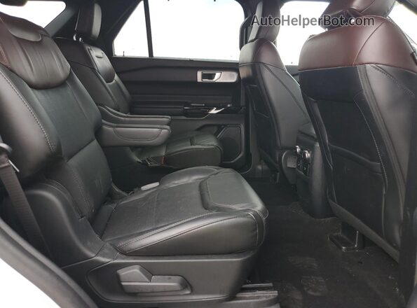 1FM5K8HC1MGC19510 2021 FORD FORD EXPLORER White უკანა სალონის ხედი