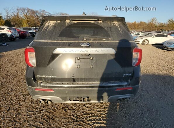 1FM5K8HC1NGC48443 2022 FORD FORD EXPLORER Black უკანა ხედი