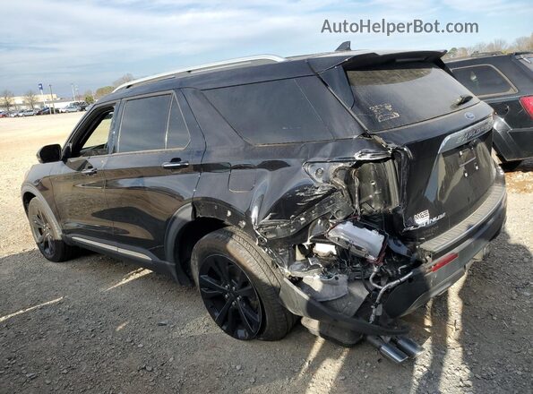 1FM5K8HC7LGA01909 2020 FORD FORD EXPLORER Black Tył lewy