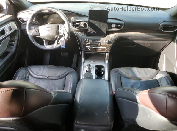 1FM5K8HC7LGA01909 2020 FORD FORD EXPLORER Black Widok deski rozdzielczej
