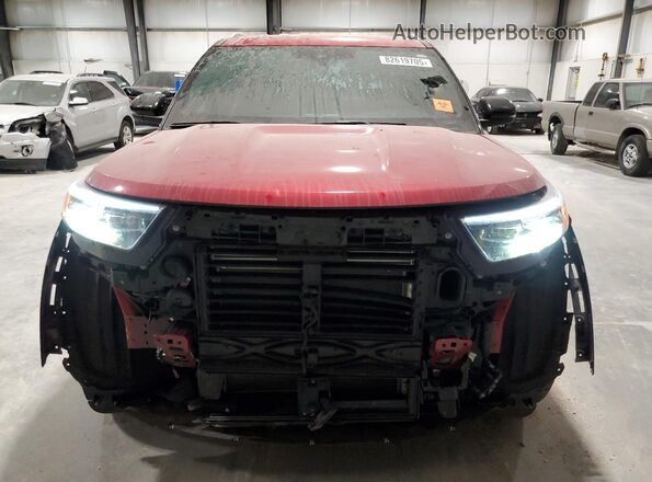 1FM5K8HC8RGA24382 2024 FORD FORD EXPLORER Red Вид спереду